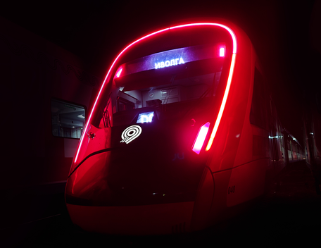 Головное освещение электропоезда ЭГЭ2Тв и ЭГ2Тв 